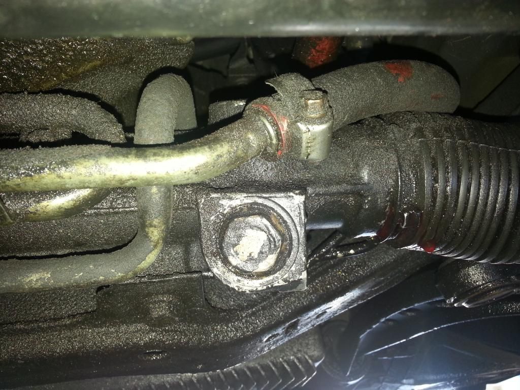 Bad power steering fluid leak